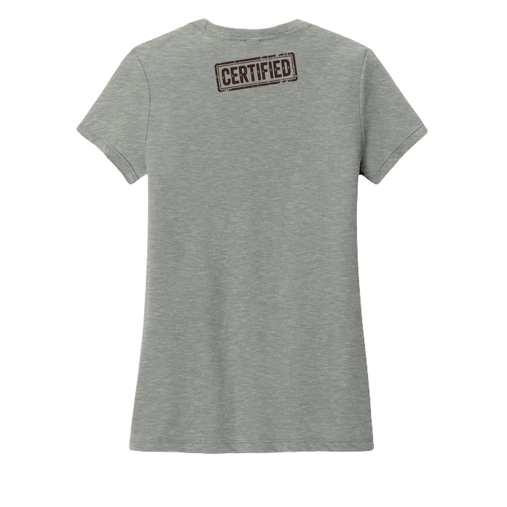 Heathered Grey - DM130L - BACK