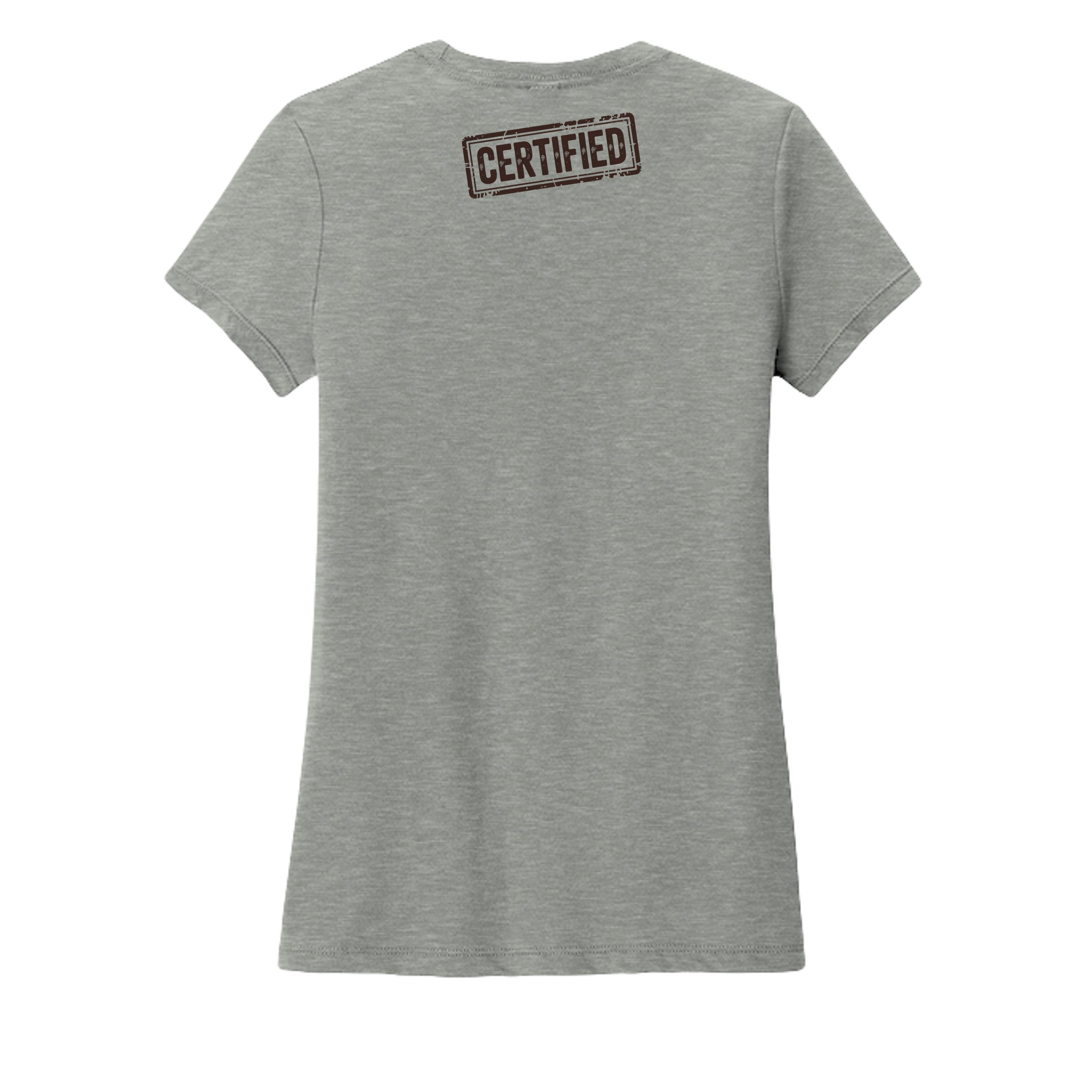 Heathered Grey - DM130L - BACK