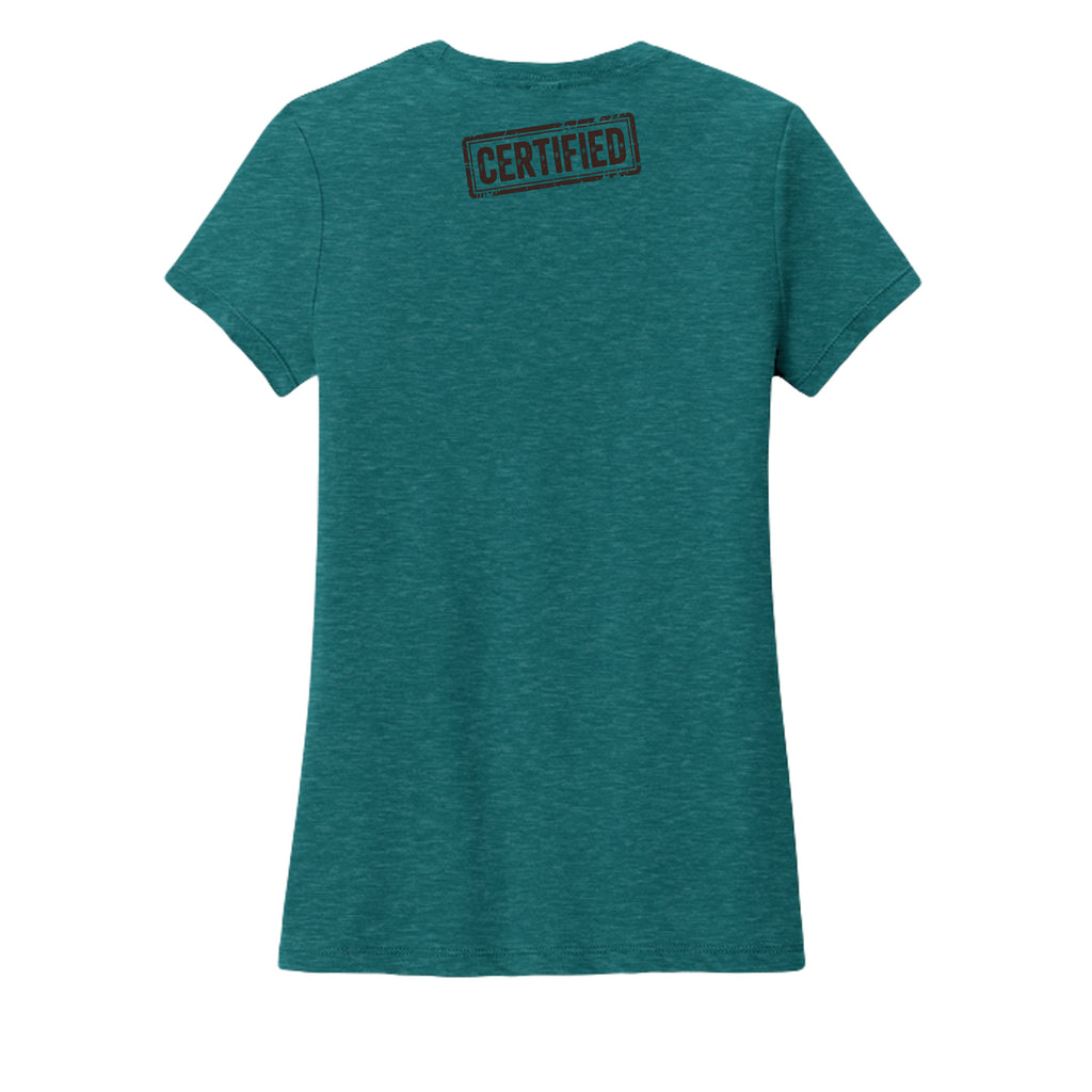 Heathered Teal - DM130L - BACK