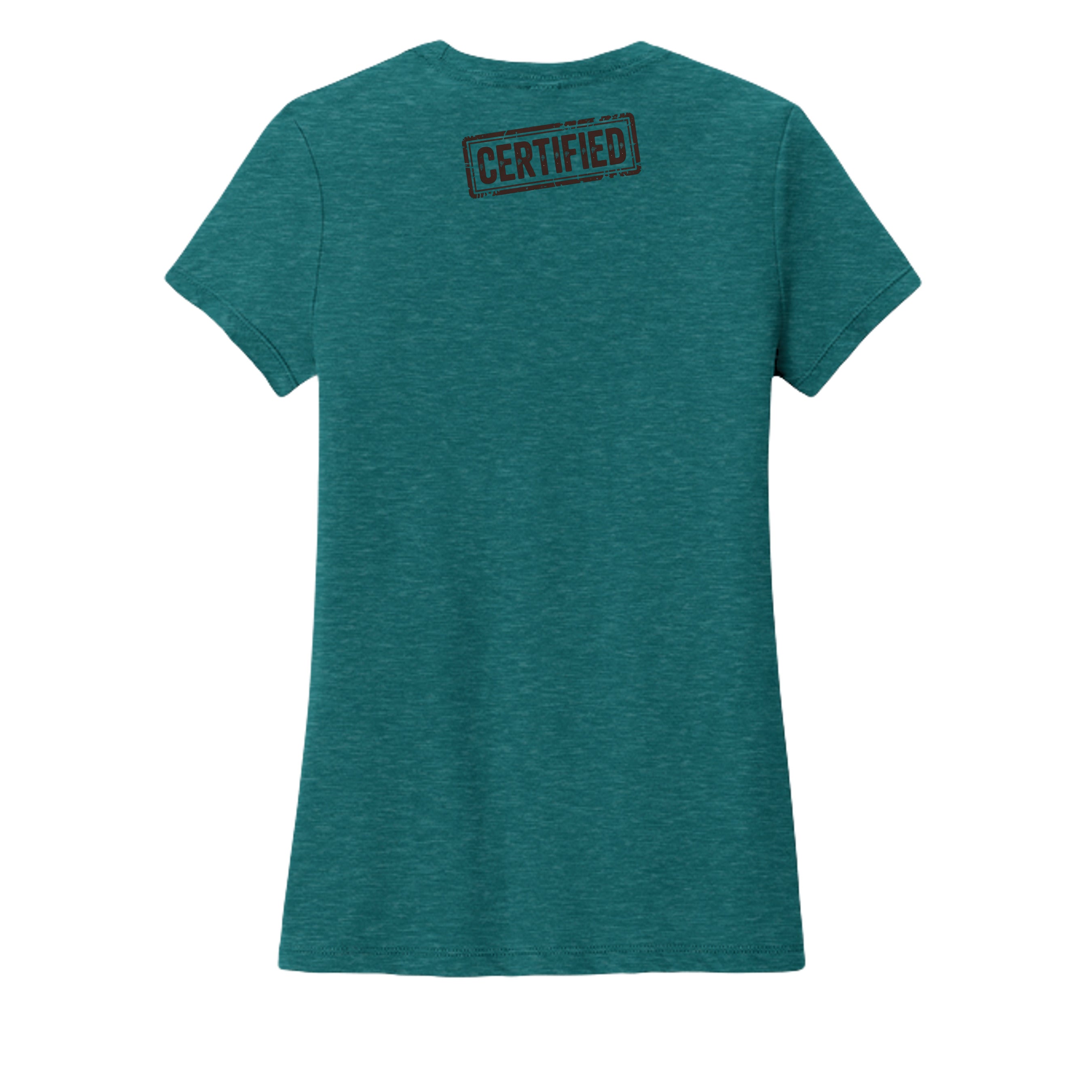 Heathered Teal - DM130L - BACK